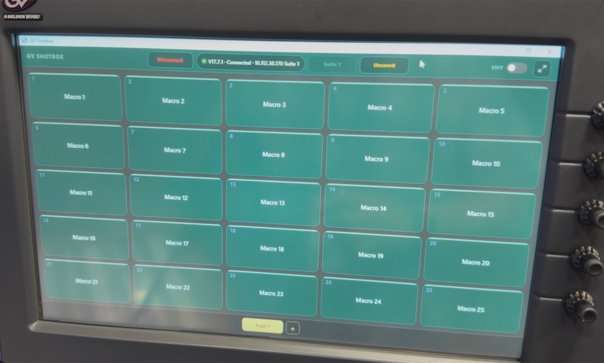 GV Menu Panel Shotbox Example